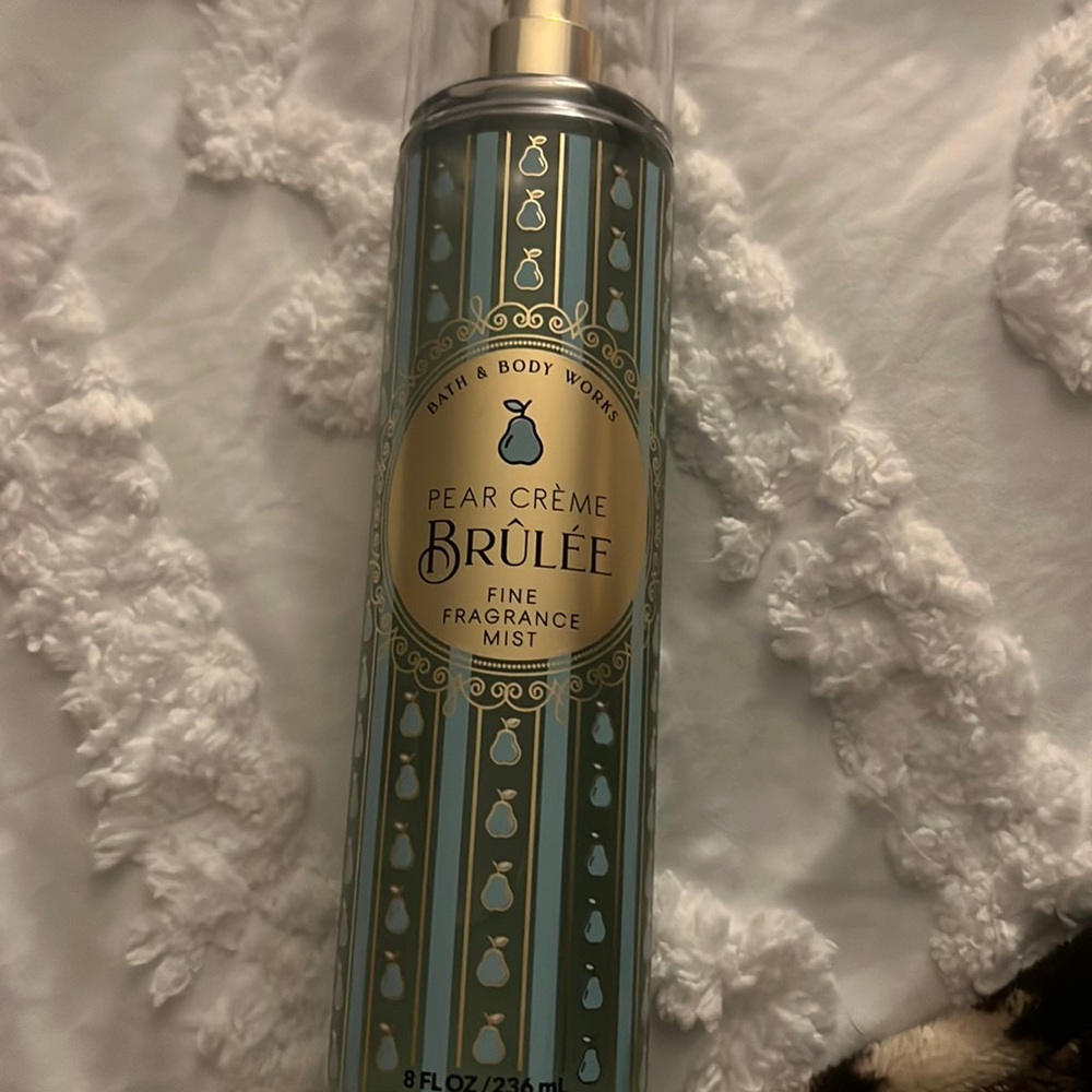 Pear creme brûlée perfume